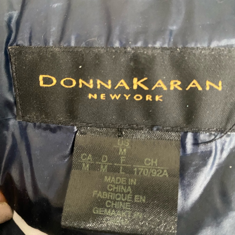 Donna Karan Midnight Blue Outerwear - Picture 10 of 11